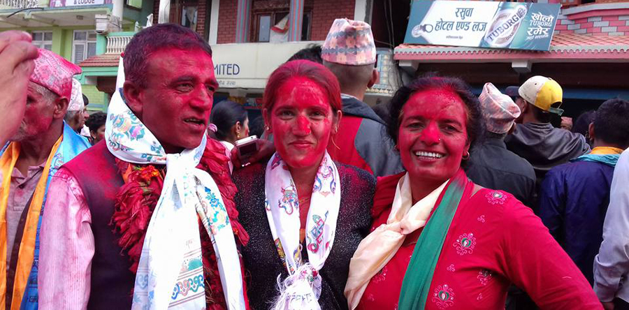 रसुवाको कालिका गाउँपालिकाको अध्यक्षमा एमालेकी सीताकुमारी पौडेल विजयी 