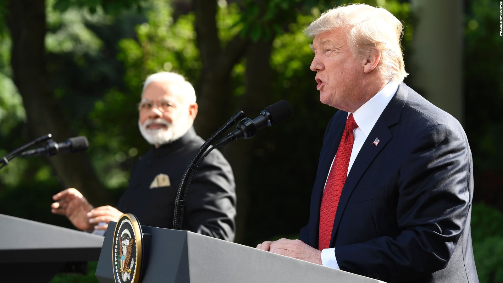 ट्रम्पले दिए भारतलार्इ यस्तो धम्की