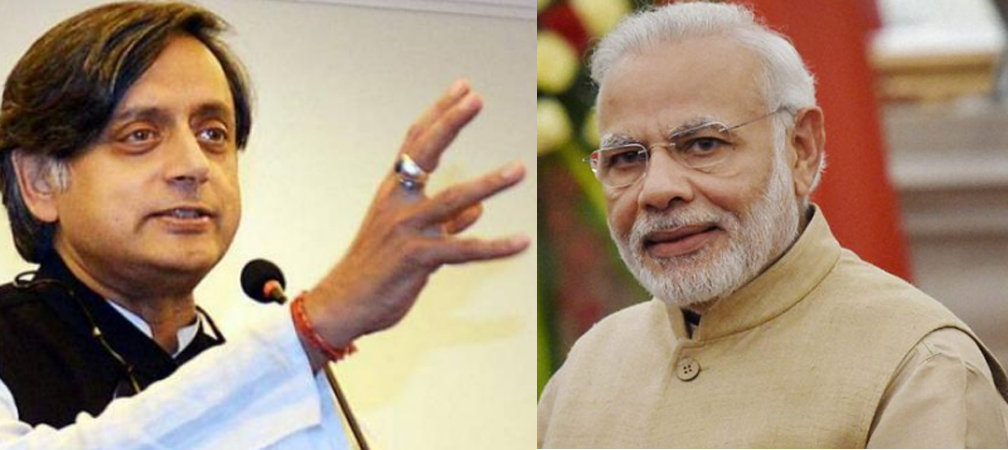 शशि थरूरले प्रधानमन्त्री मोदीलाई भने– ‘शिवलिंगमा बसेको विच्छी !’