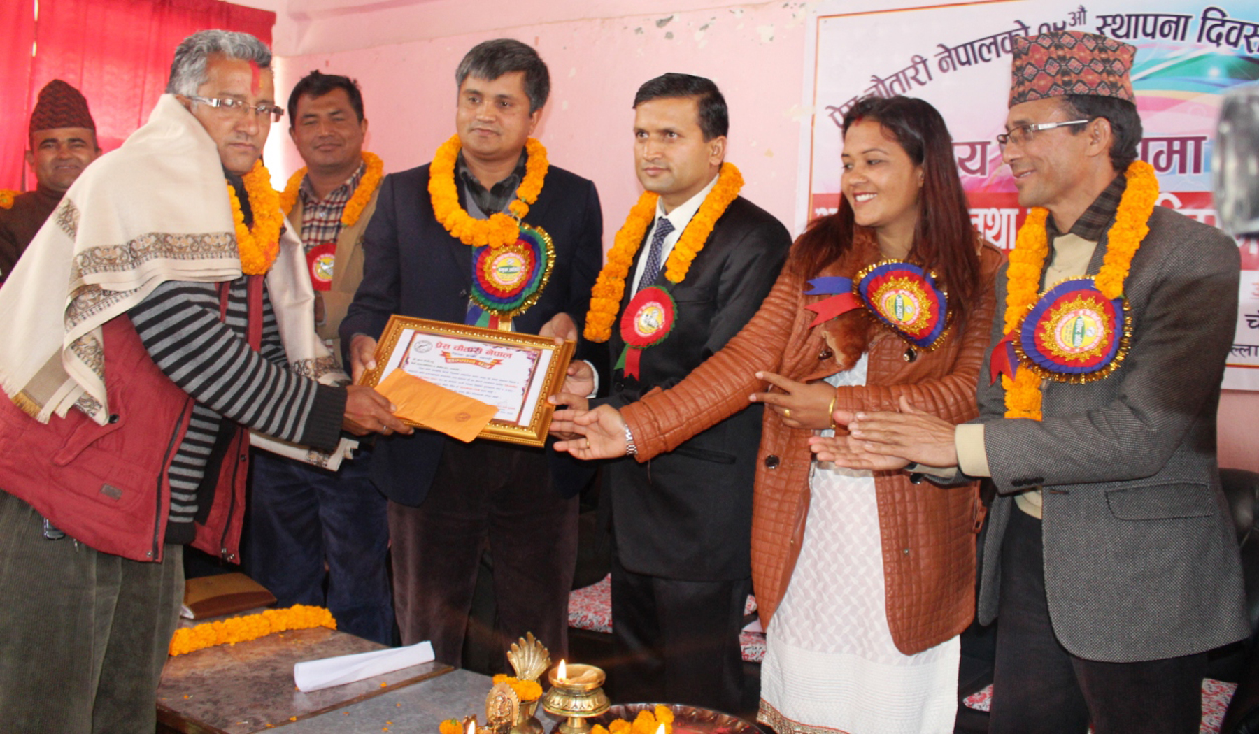 प्रेस चौतारी क्रियाशील पत्रकारिता पुरस्कार गौतमलाई