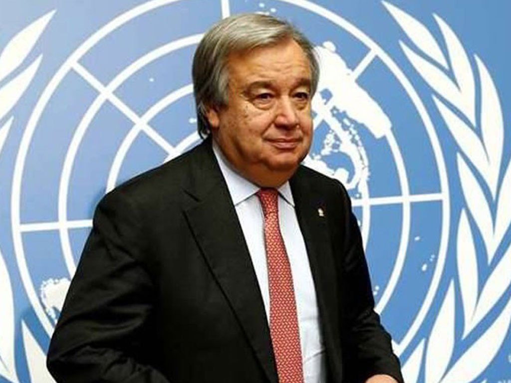 संयुक्त राष्ट्रसंघका महासचिव गुटेर्रेसले लगाए कोरोना भाइरस विरुद्धको खोप