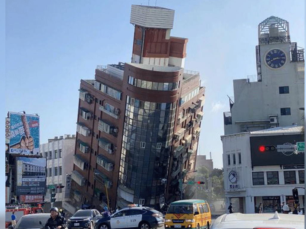 ताइवान भूकम्प : ४ को मृत्यु, २६ वटा भवनमा क्षति