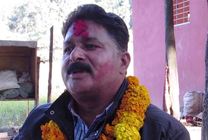 धादिङ १ मा एमालेका भूमिप्रसाद त्रिपाठी झण्डै २८ हजारको मतान्तरले विजयी 