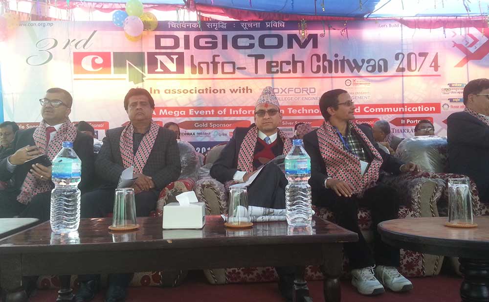 रोवर्टले उद्घाटन गर्दै सुरु भयो चितवनमा तेस्रो क्यान इन्फोटेक