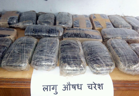 ५० किलो चरेशसहित दुर्इ जना पक्राउ