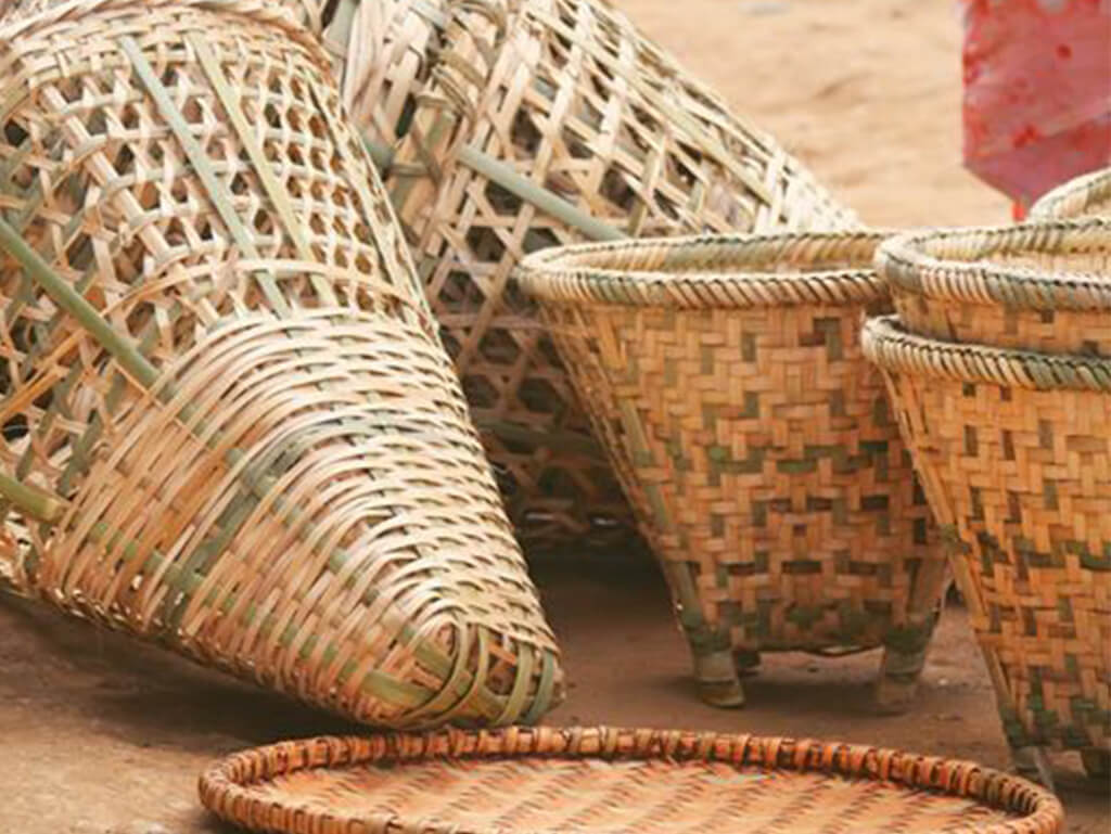 डोको–डालो बनाएरै आम्दानी गर्दै महिला