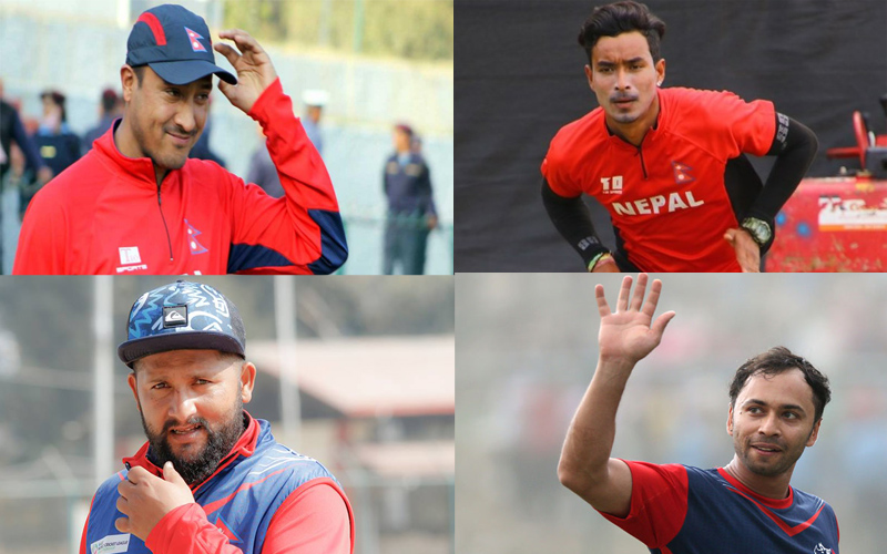 आइसिसीको बरियतामा पारस, शरद, सोमपाल र वसन्त