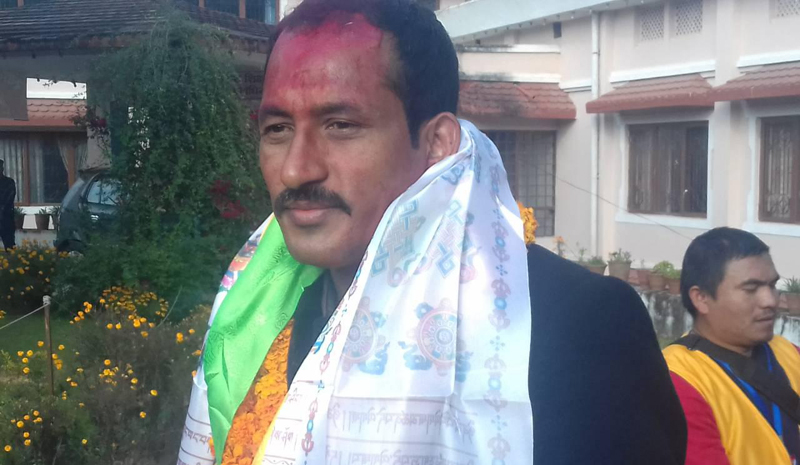 ए ग्रेडका डन गणेश लामाले भने लोकतन्त्रको रक्षा गर्न मेरो उम्मेदवारी 