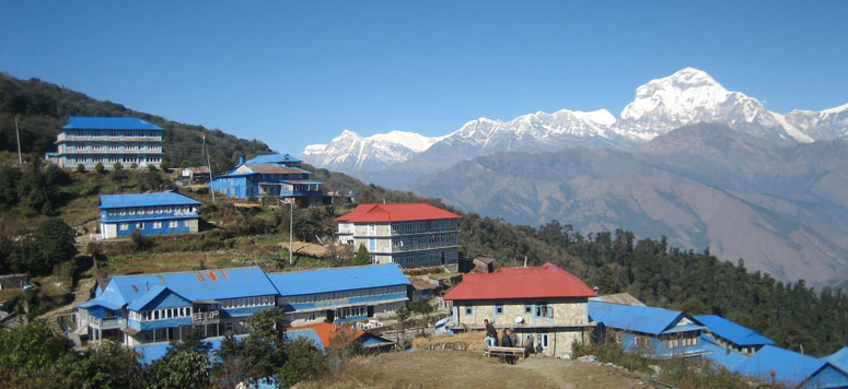 म्याग्दीको घोडेपानी चिनियाँ पर्यटकले भरिभराउ