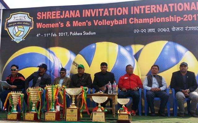 पोखरामा अन्तर्राष्ट्रिय भलिबल प्रतियोगिता