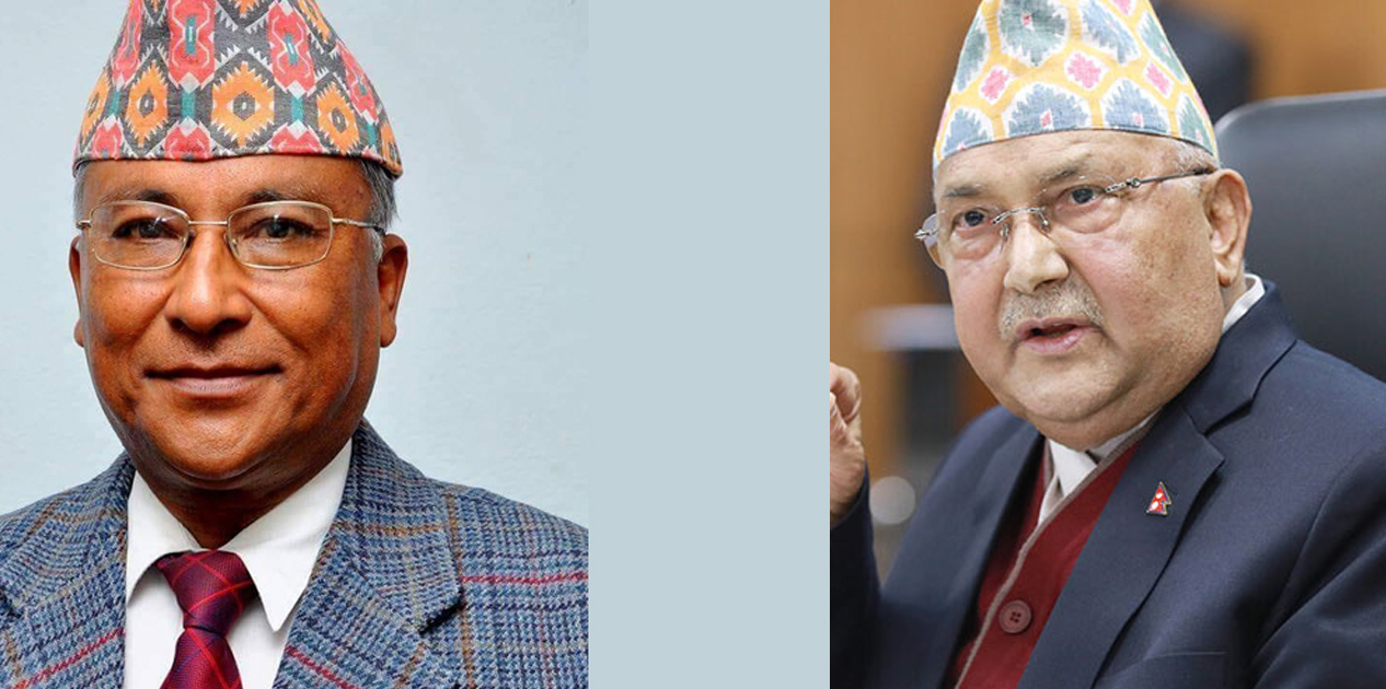 प्रधानमन्त्री ओली र शिक्षामन्त्री श्रेष्ठविरुद्ध निर्वाचन आयोगमा उजुरी