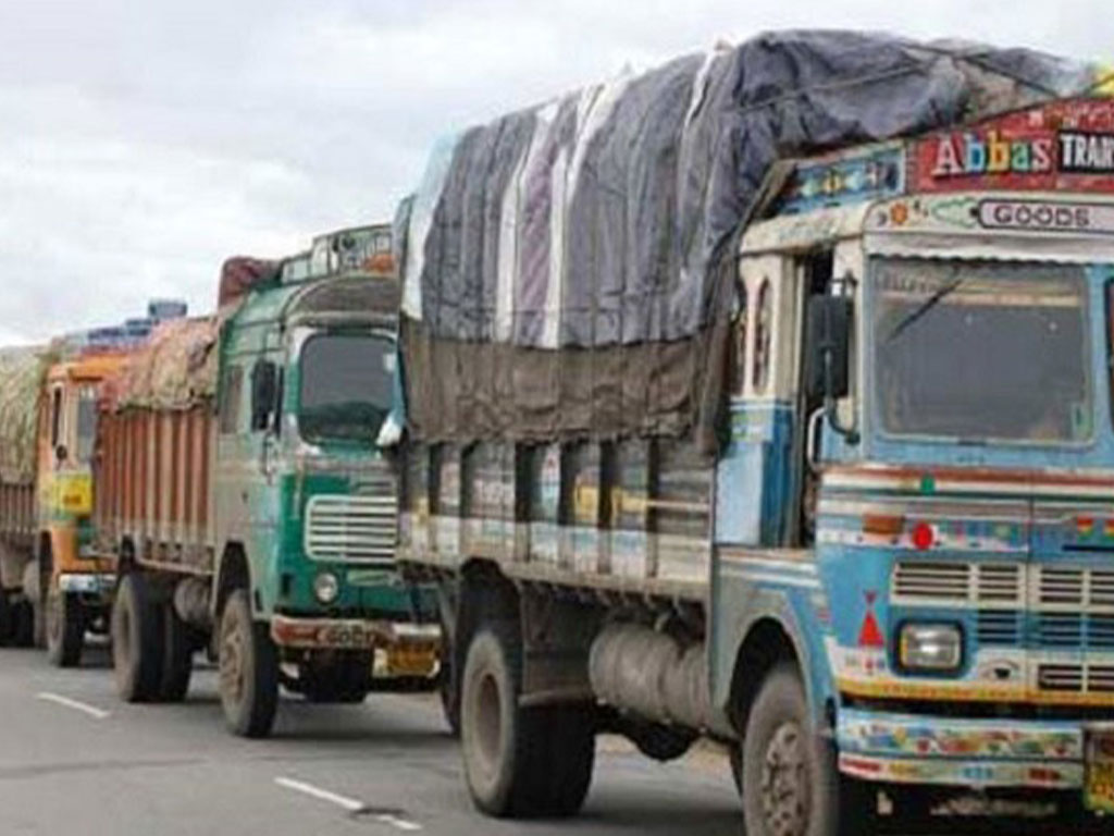 नेपालमा भारतीय मालवाहक गाडी रोक लगाउन माग