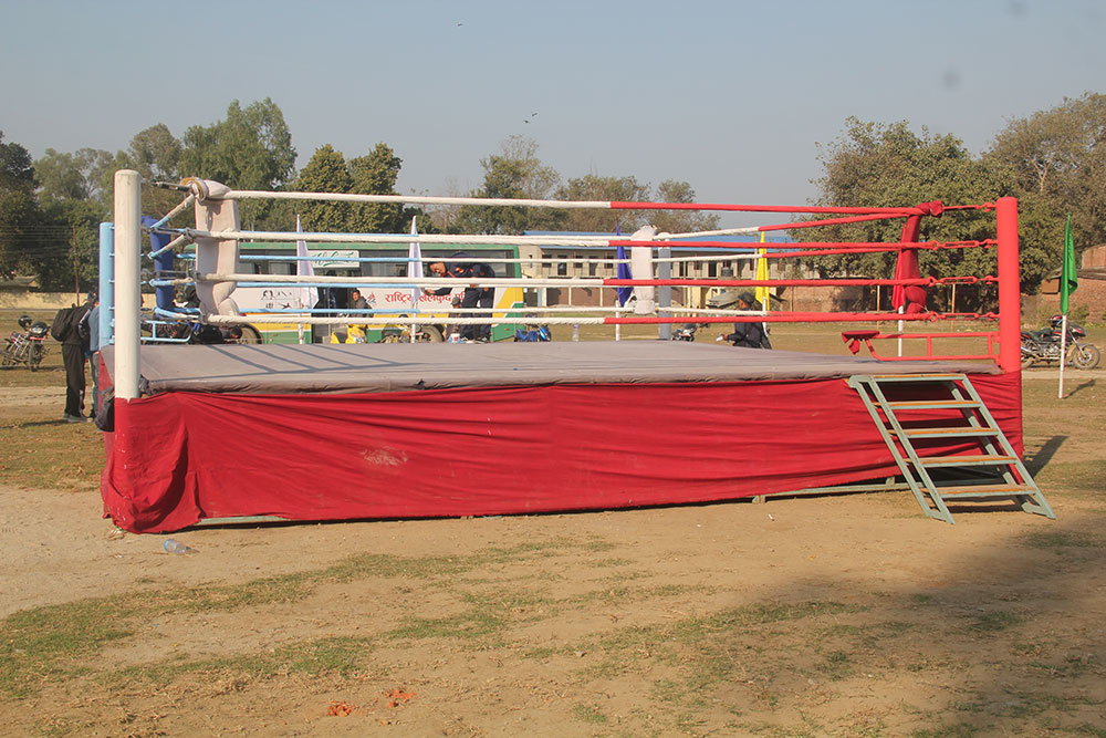 मुवाँथाई तथा वृहत तेकवान्दो प्रतियोगिताको तयारी पुरा