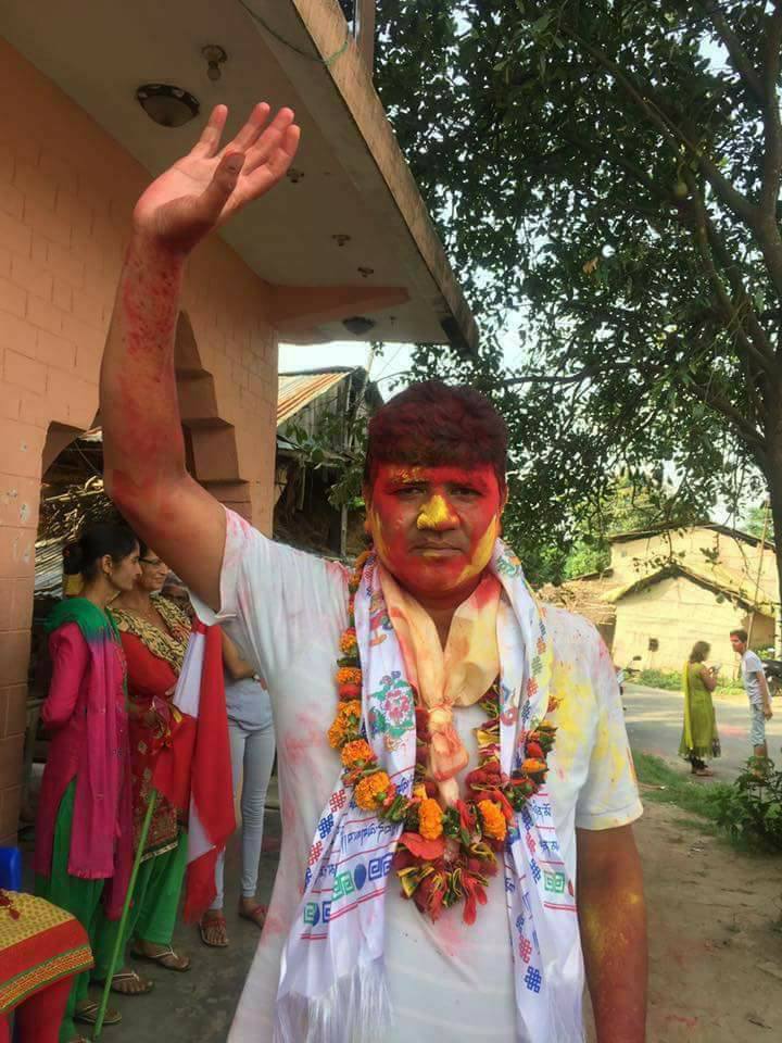 सडक दुर्घटनामा वडाध्यक्षको मृत्यु