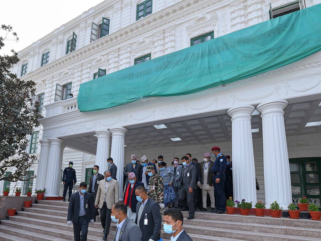 सिंहदरवारका तीन मोहडा पुनःनिर्माण, प्रधानमन्त्रीले आज उद्घाटन गर्दै
