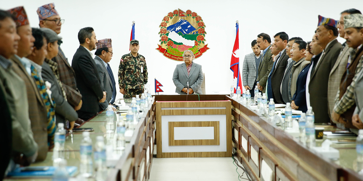 चुनावमा भाग नलिने दल अराजकताको पक्षमा रहेको मानिनेछ : प्रधानमन्त्री कार्की