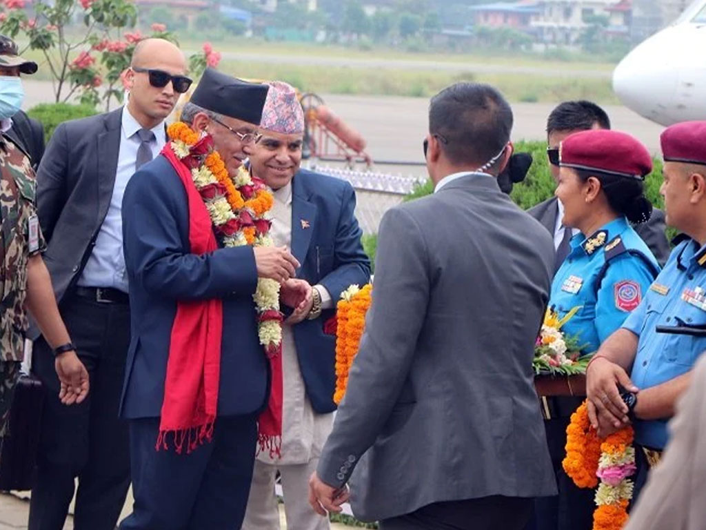 प्रधानमन्त्री बुधबार दिउँसो १ बजे भारत जाँदै