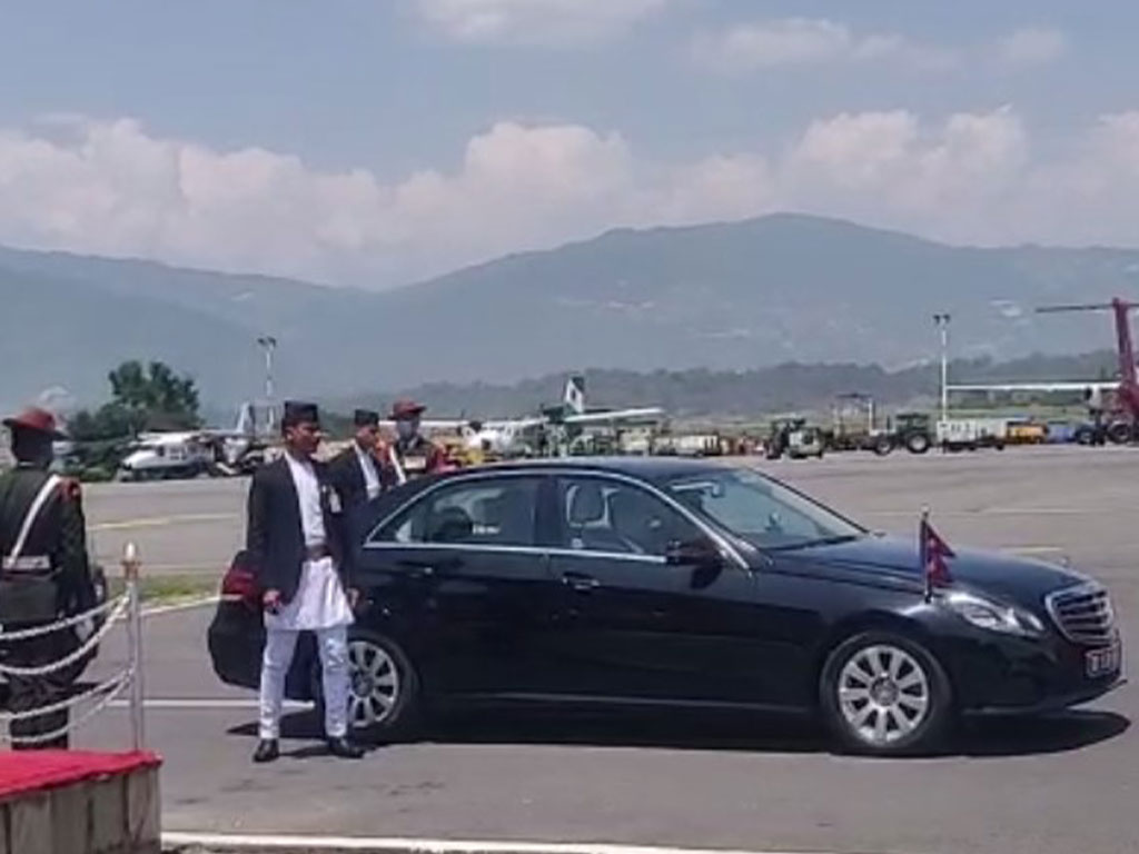 प्रधानमन्त्री प्रचण्ड भारत भ्रमणमा