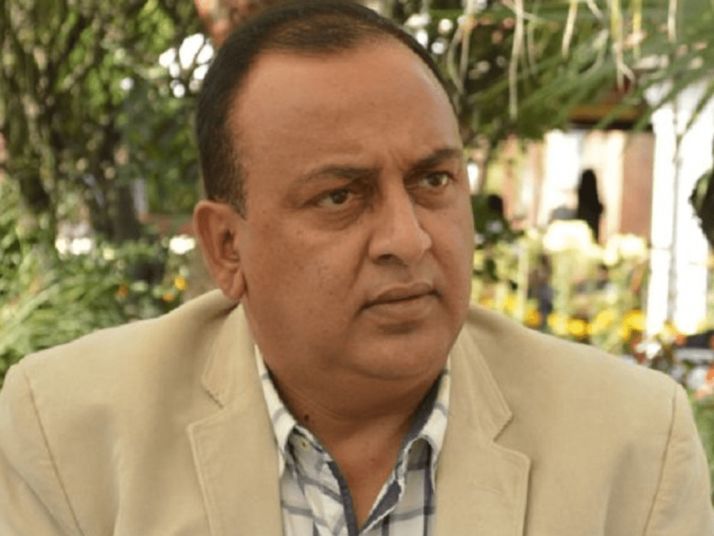 काँग्रेस नेता भण्डारी अस्पताल भर्ना