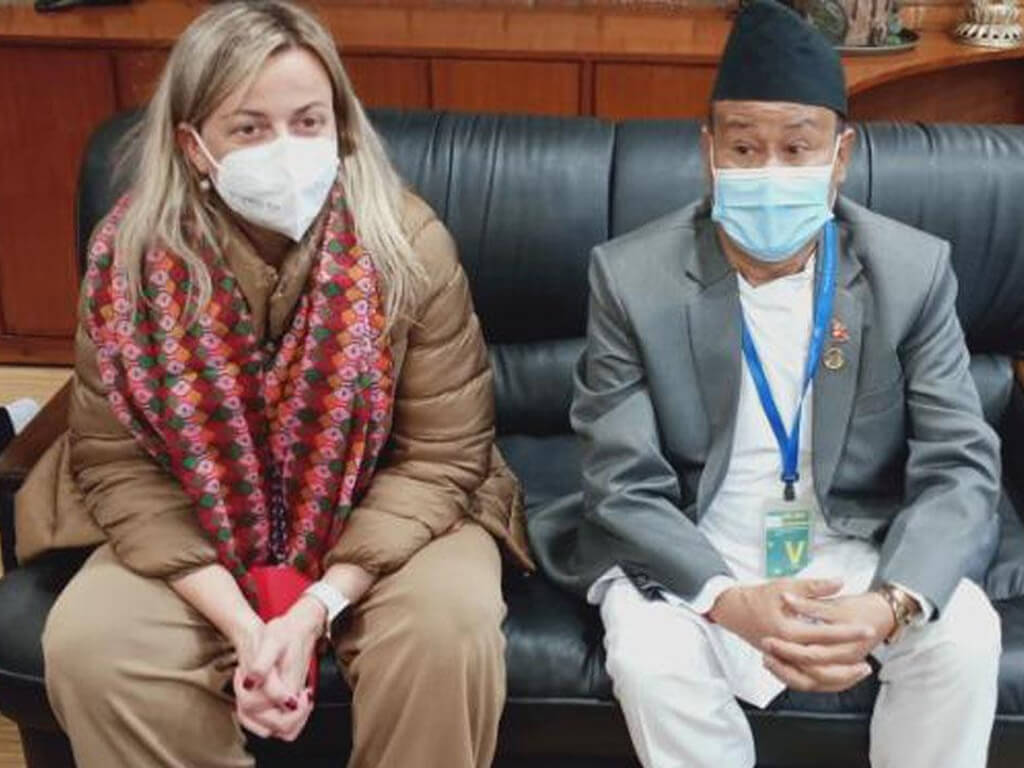 स्पेनका सभामुख नेपाल भ्रमणमा