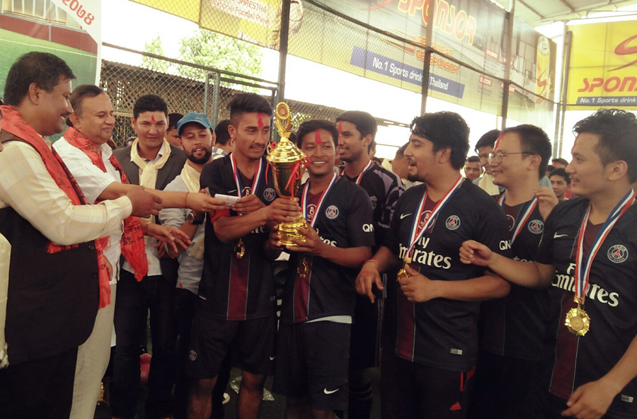 त्रिवि अन्तर विभागीय फुटसलको उपाधि स्कुल अफ म्यानेजमेन्ट र समाजशास्त्र विभागलाई