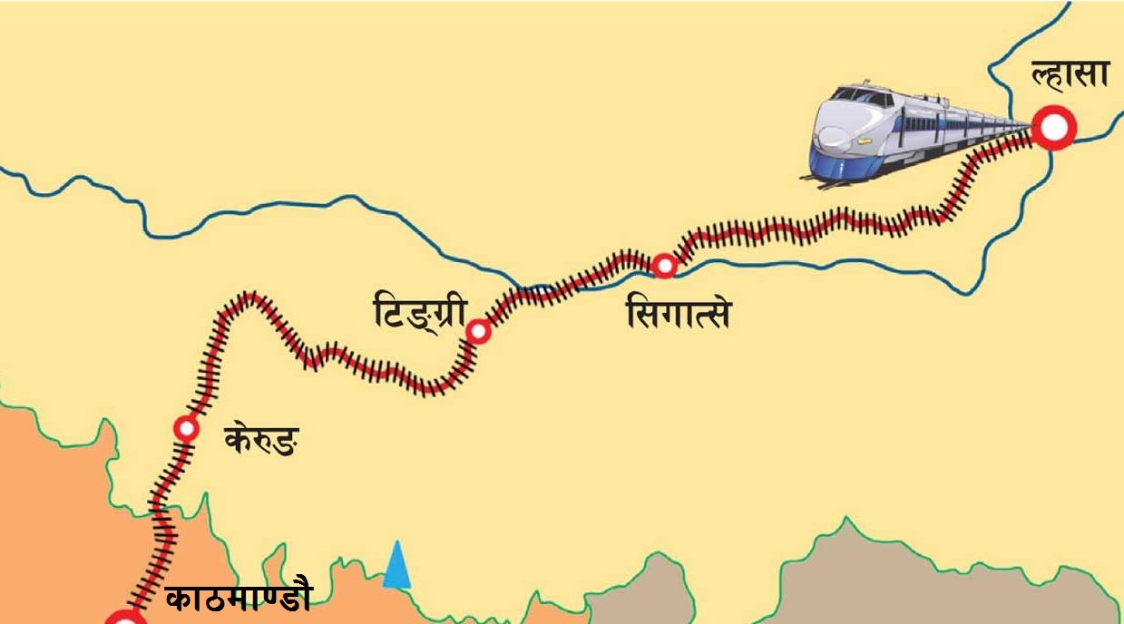निकुञ्ज छलेर पूर्व–पश्चिम रेलमार्ग निमार्ण गरिने