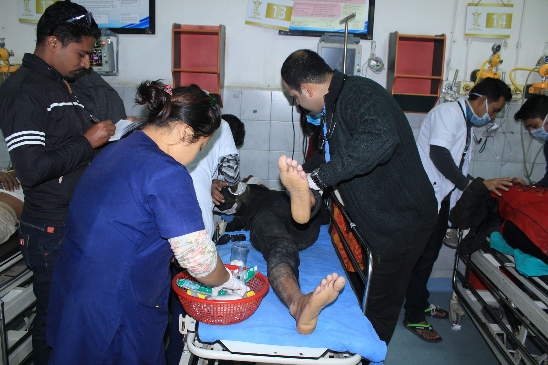 चितवन दुर्घटनामा मृत्यु हुनेको संख्या सात पुग्यो, २५ घाइते 