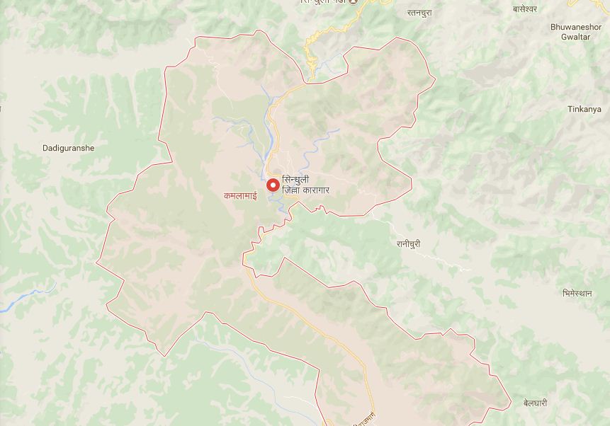सिन्धुलीमा पहिरोमा पुरिएर एकै परिवारका चार जनाको मृत्यु 