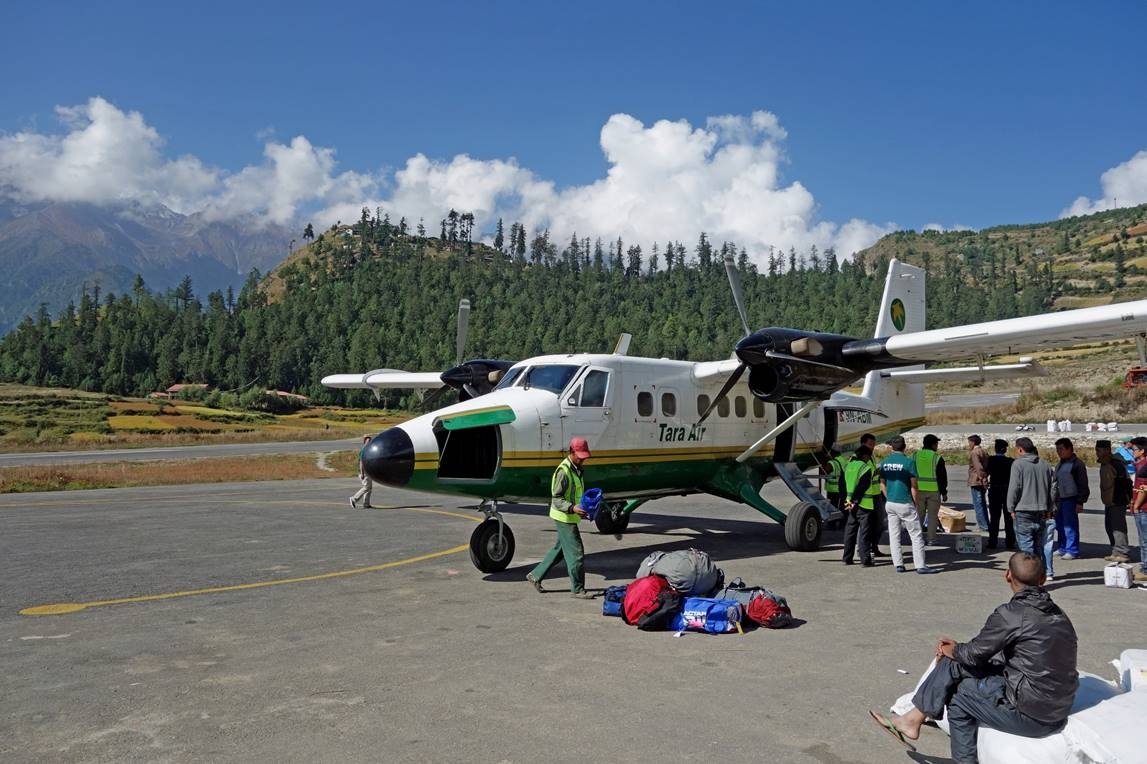 हुम्लामा दुई दिनदेखि हवाई उडान प्रभावित