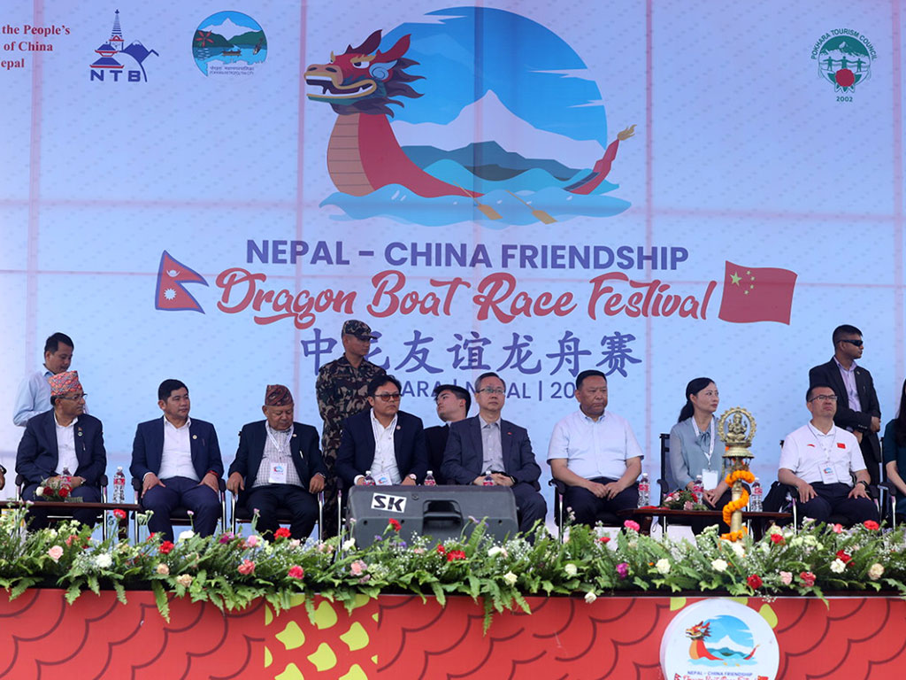 ‘ड्रागन बोट रेस फेस्टिभल’ नेपाल-चीन सम्बन्धमा नयाँ सुत्रपात : पर्यटनमन्त्री किराती