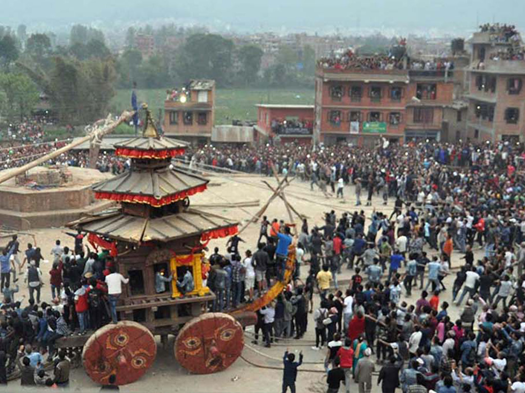 भक्तपुरको बिस्का जात्रा आजबाट शुरु