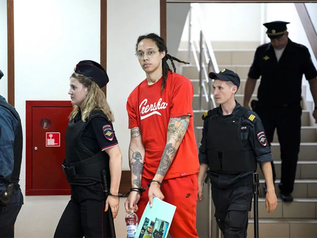बास्केटबल खेलाडी ब्रिट्नीलाई ९ वर्षको जेल सजाय