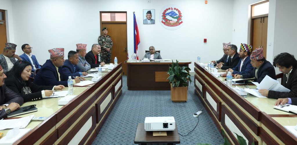 दुर्गा प्रसाईं नेतृत्वको समूहसँग प्रधानमन्त्री कार्कीको छलफल