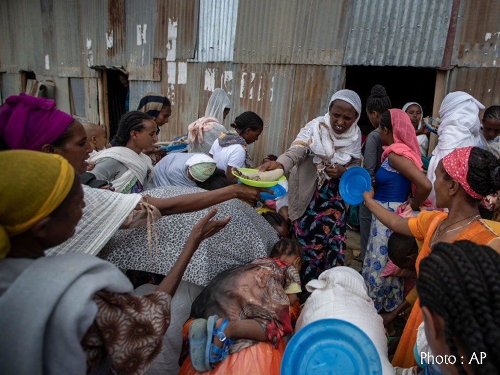 इथियोपियाको टिग्रे क्षेत्रमा अनिकालबाट ३ लाख ४३ हजार जनसङ्ख्या सङ्कटमा : संयुक्त राष्ट्रसङ्घ