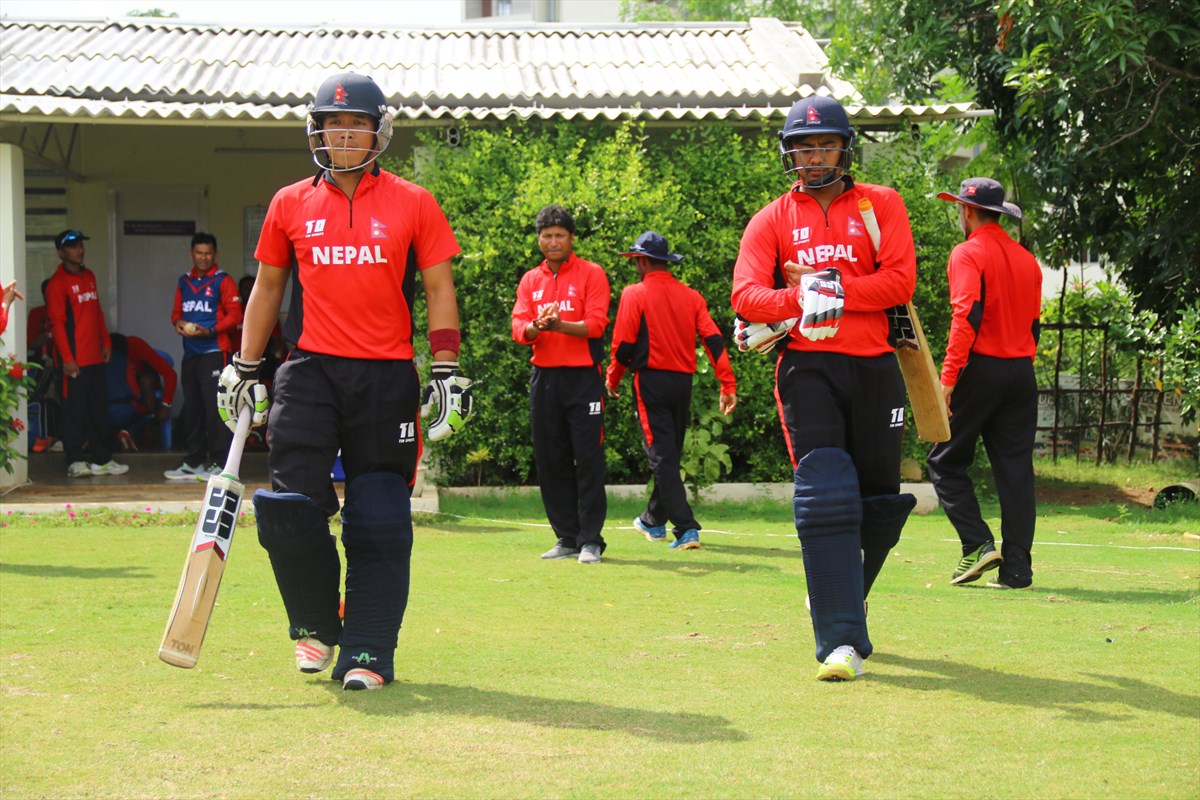 सोमपाल र बसन्तको सतकीय पारीमा नेपाल विजयी