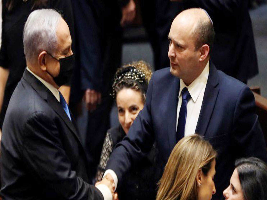 इजरायली प्रधानमन्त्री नेतान्याहु १२ वर्षपछि सत्ताबाट बाहिरिए, नयाँ प्रधानमन्त्री बने बेनेट