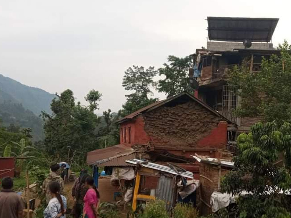 लमजुङ भूकम्प अपडेट : ६ जना घाइते, २७ घर क्षतिग्रस्त