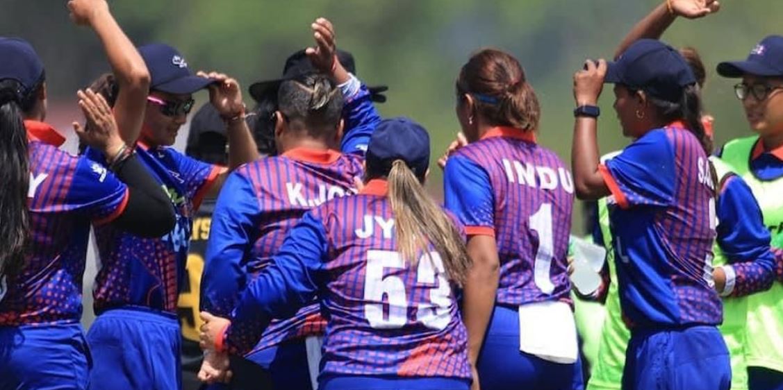 आइसिसी महिला टी-२० एसिया छनोटमा नेपालको विजयी सुरुवात