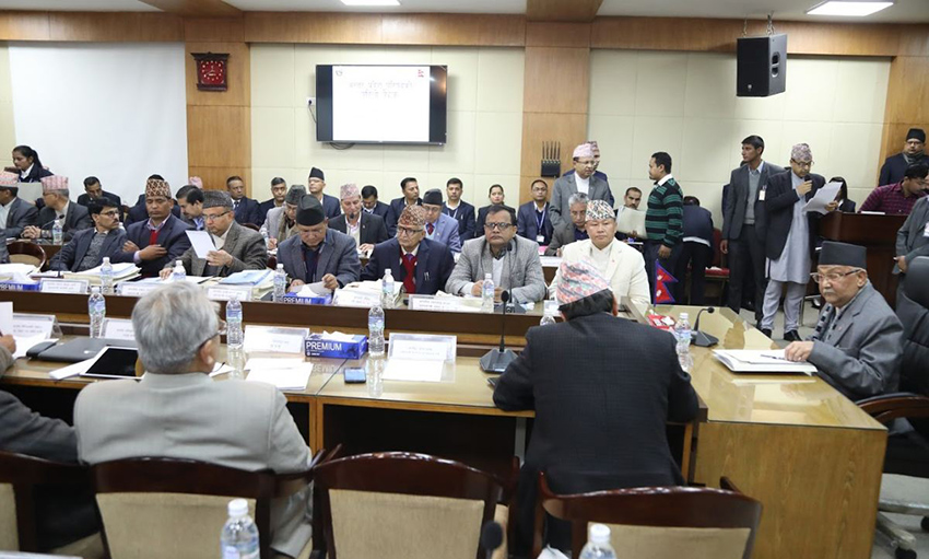 अन्तर प्रदेश परिषद बैठक सकियो, प्रतिवेदन बनाउन कार्यदल गठन