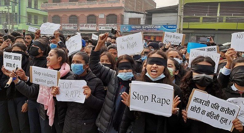 नेपालमा पाँच वर्षमा ८ हजारभन्दा बढी बलात्कार, झन्डै ६० हजार घरेलु हिंसाका उजुरी