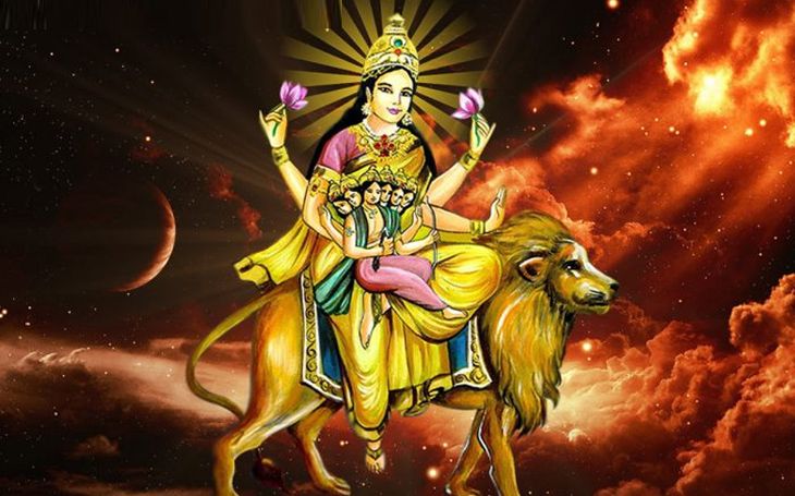 नवरात्रको पाँचौँ दिन स्कन्दमाताको पूजा आराधना गरिँदै