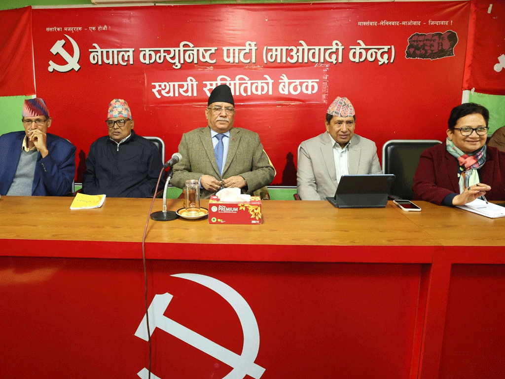 माओवादी केन्द्रले टुङ्ग्यायो कार्यविभाजन, कसलाई कुन जिम्मेवारी ?